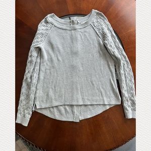 Ann Taylor Loft Small Gently Used Grey Sweater